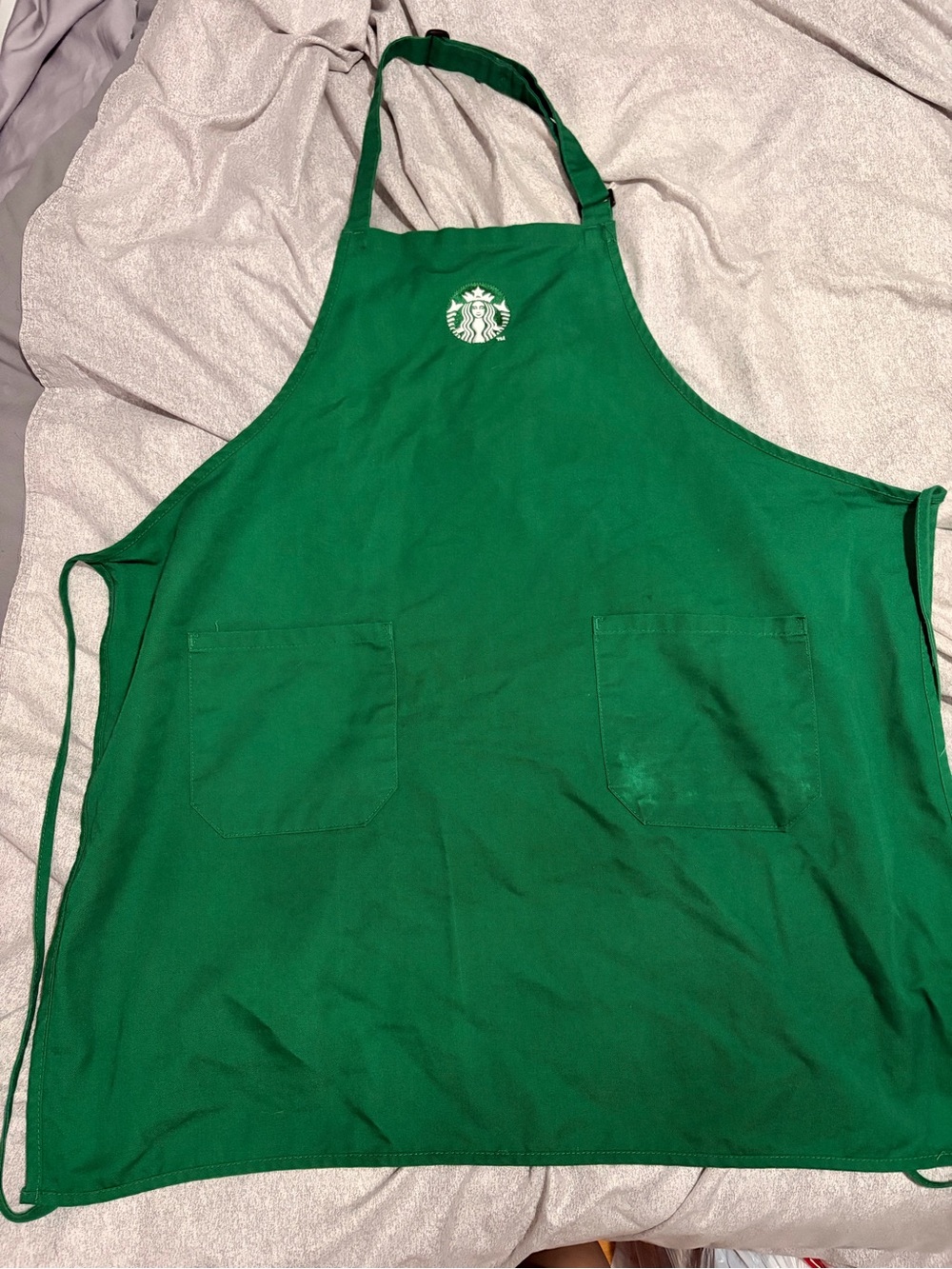 Starbucks Emerald Green Barista Apron with Logo